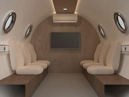 Ruangan Oksigen Hiperbarik Ringan Multiplace