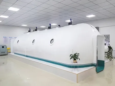 Ruangan Oksigen Hiperbarik Silindris Multiplace