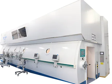 Chamber Hiperbarik Oksigen Silindris Multiplace (Bentuk Omega)