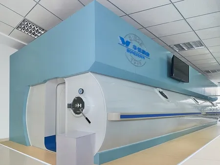 Chamber Hiperbarik Oksigen Silindris Multiplace (Bentuk Omega)