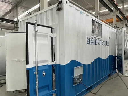 Chamber Hiperbarik Oksigen Silindris Multiplace (Bentuk Omega)
